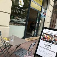Front door  at Liber Art in Annecy