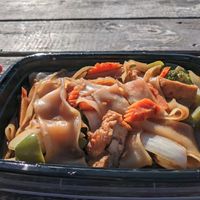 Drunken Noodles at Bangkok Cafe in Conway
