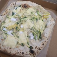 Lemon, courgette and "feta" at Gazzo in Berlin