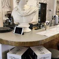 interior of location - interior of location - view towards the counter  #Veganuary at Gazzo in Berlin