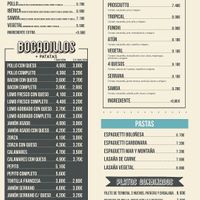 Menu - 2o part at Samoa Café & Tapas in Redondela