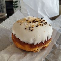 Cookie dough seasonal donut #Veganuary at Beacon Doughnuts in Chicago