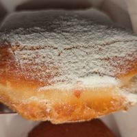 Raspberry Grapefruit Beignet at Beacon Doughnuts in Chicago