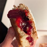 Raspberry Grapefruit Beignet at Beacon Doughnuts in Chicago