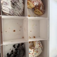 Blueberry pancake, raised, Oreo   at Beacon Doughnuts in Chicago