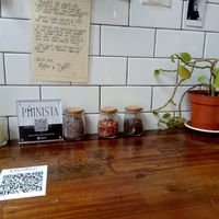 Inside the cafe (July 2025) at Phinista Cafe in Boston