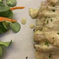 “Bacalao” al pilpil at El Berenjenal in Valladolid