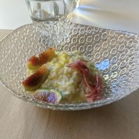 Risotto de higos at El Berenjenal in Valladolid