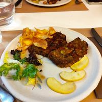 Seitan casero a la plancha at El Berenjenal in Valladolid