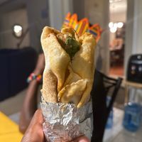 Falafel Wrap at Baraka Shawarma in Stone Mountain