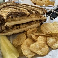 Vegan Ruben tastes better than it looks  at Guardian Brewing Company in Saugatuck