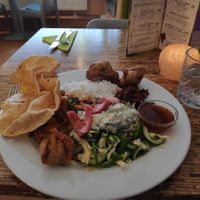 Wontons at Bla Bla in Groningen