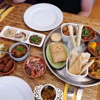 The vegan mezze grande for 2 at Bla Bla in Groningen