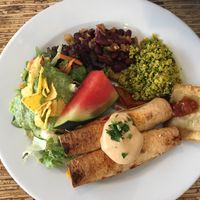 vegan Softshell taco's at Bla Bla in Groningen