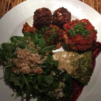 The Italian dinner plate  at Bla Bla in Groningen