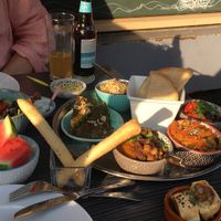 De foto doet geen recht aan de geweldige smaak. at Bla Bla in Groningen