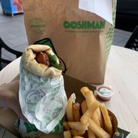 Zaatar bread is sooo tasty  at OOSHMAN in Randwick