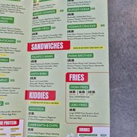 Menu Jan 2026 at OOSHMAN in Randwick