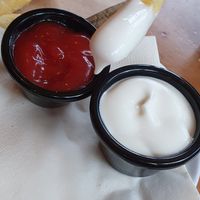 Die Mayo ist wirklich unglaublich gut! at Cafe Del Sol in Moenchengladbach