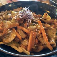 Red curry with extra mushrooms/onions  at Cafe Del Sol in Moenchengladbach