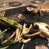 Sorry ate some of this one! Main (so good!) at Coconoma Season Dining in Tokyo