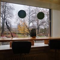 style of inside at Eco Burger in Trinec