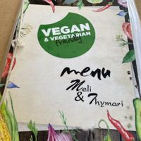   at Meli & Thymari in Santorini