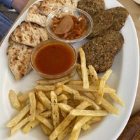 Lentil balls  at Meli & Thymari in Santorini