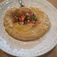 Crema di fava insapore at Meli & Thymari in Santorini