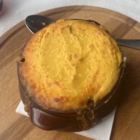 Vegan moussaka  at Meli & Thymari in Santorini