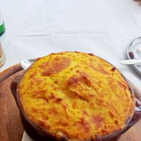 Vegan moussaka at Meli & Thymari in Santorini