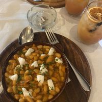 beans  at Meli & Thymari in Santorini