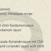 vegan main dish at Himal in Innsbruck
