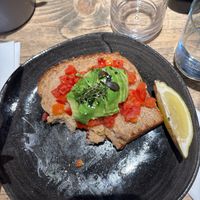 Avocado toast.   at Cotidiano Promenadenplatz in Munich