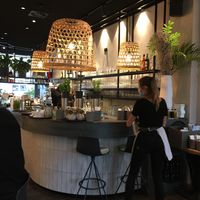 Restaurant interior at Cotidiano Promenadenplatz in Munich