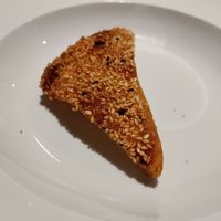 Prawn toast with no prawn flavor... at In Cafe & Restaurant in Cardiff