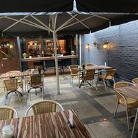 Outside at The Trafalgar Pub in Eindhoven