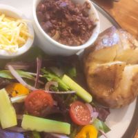 This choco chilli with jacket was delicious... at Cocoa Cafe at I Should Cocoa in Belper