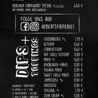 menue #5 at Bert's Friterie in Kassel