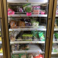 Cooler soy products at The New Central Market in Anchorage