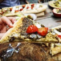 Manaisch at Zaytouna Cafe in Aachen