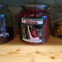 A lot of Belgian and local products like goji and quinoa at Demain - L'épicerie in Spa