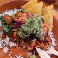 Vegan Bean Chili at Picante in Sesimbra