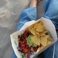 Bean chili, quite good! at Picante in Sesimbra