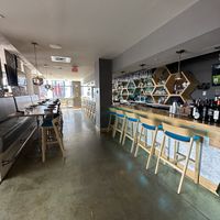 Bar seating  at TIQA in Portland