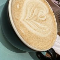 Oat chai Latté  at Hideout Cafe in Edinburgh