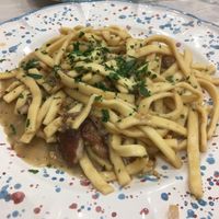 Walnut, porcini mushroom tagliatelle- vegan at ENJOY The Little Things in Sorrento
