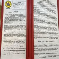 Menu  at Midtown Bakery & Cafe in Negaunee