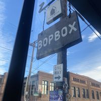 Sign  at BOPBOX in Seattle