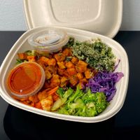 mom’s medley bibimbop + the daily pickle (takeout) at BOPBOX in Seattle